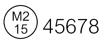 Body Number - Sample Stamping