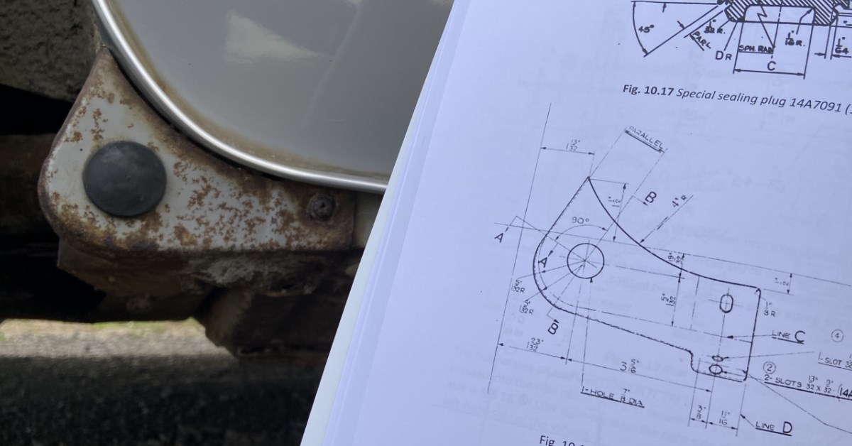 Even small parts such as the rear radius arm cover are included.