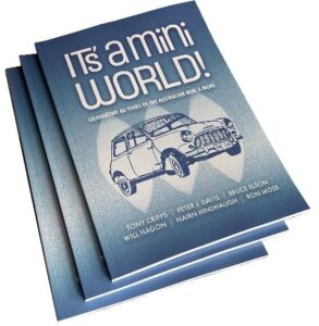 It's a Mini World celebrates 60 years of the Australian Mini and Moke (image: Leyland Cars Australia).