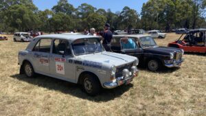 Several Morris 1100 examples attended, including a rare Riley 1300.