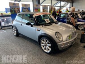 Examples of the first generation R50 MINI were in short supply, despite celebrating 20 years in Australia during the week of the show.
