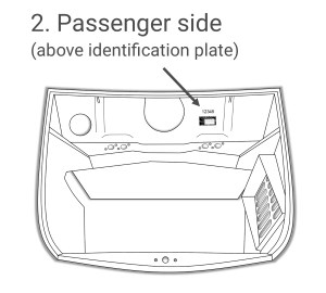 Car Number - Passenger Side